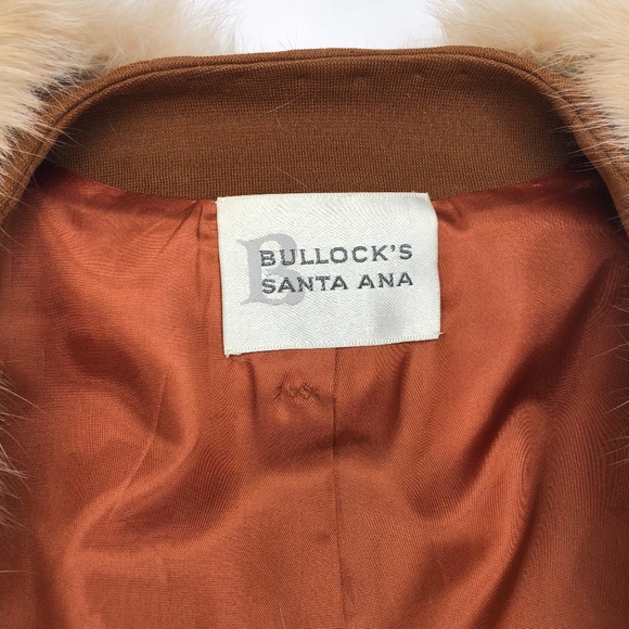 Vintage Bullocks Santa Ana Union ILGWU Fur Jacket - Picture 7 of 8